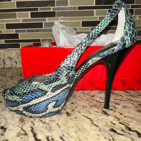 Guess Shoes - Guess snake skin heels